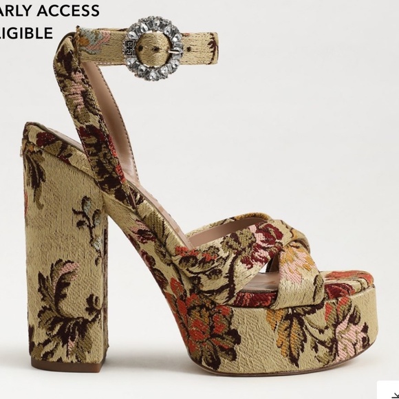 Sam Edelman, Savannah Glow Platform Dress Sandal - Picture 3 of 3